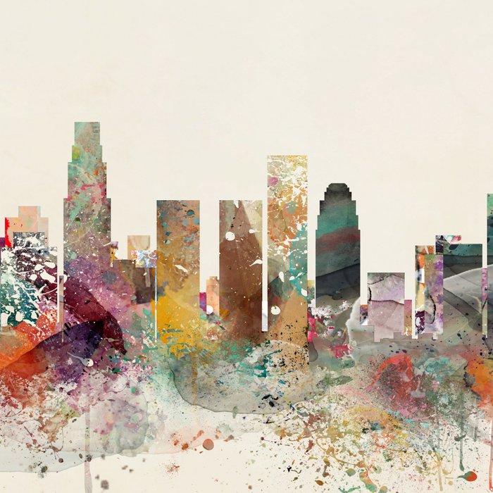 los angeles skyline Coffee Mug Gallery Image 2