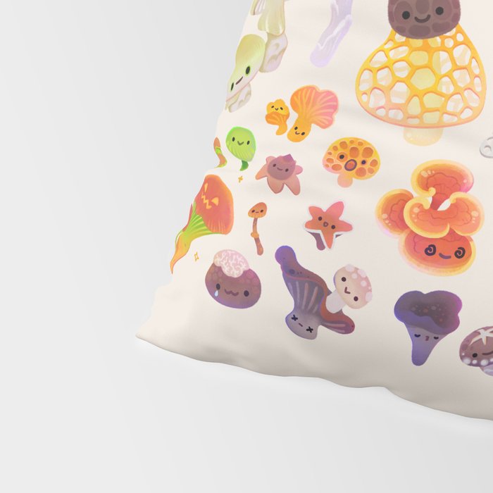 mushroom - light Pillow Sham Gallery Image 4