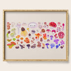 mushroom - light Serving Tray Gallery Image 1