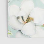 Hygge Magnolia Watercolor Pastel Flowers Poster Gallery Image 3