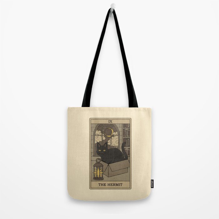 The Hermit - Cats Tarot Tote Bag Gallery Image 2
