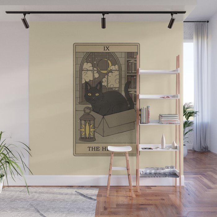 The Hermit - Cats Tarot Wall Mural Gallery Image 1