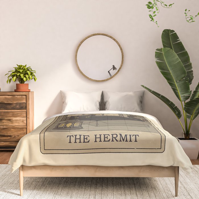 The Hermit - Cats Tarot Comforter Gallery Image 3