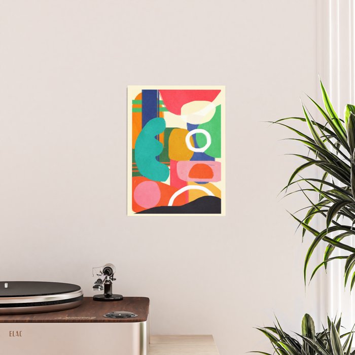 Modern Abstract Shape 02 Poster Gallery Image 2