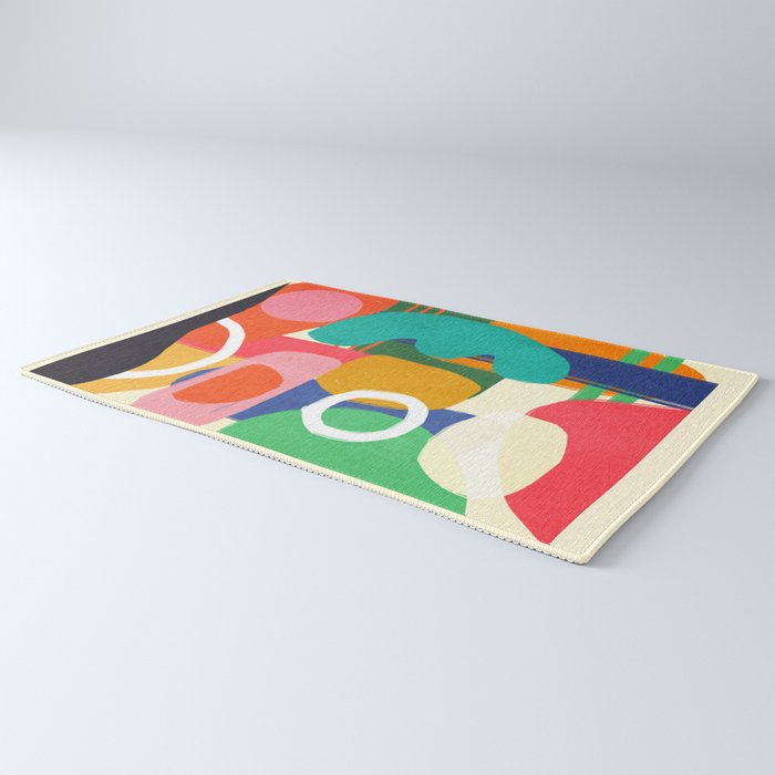 Modern Abstract Shape 02 Rug Gallery Image 3