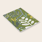 Cozy collection: mix and match happy florals Green leaves love Notebook Gallery Image 3