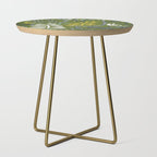 Cozy collection: mix and match happy florals Green leaves love Side Table Gallery Image 1
