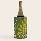 Cozy collection: mix and match happy florals Green leaves love Wine Chiller Gallery Image 1