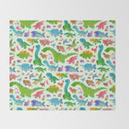 Jurassic baby Throw Blanket Gallery Image 2