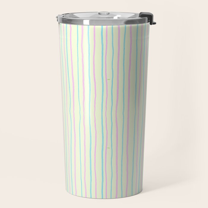 Cotton Candy Stripes Travel Mug Gallery Image 2