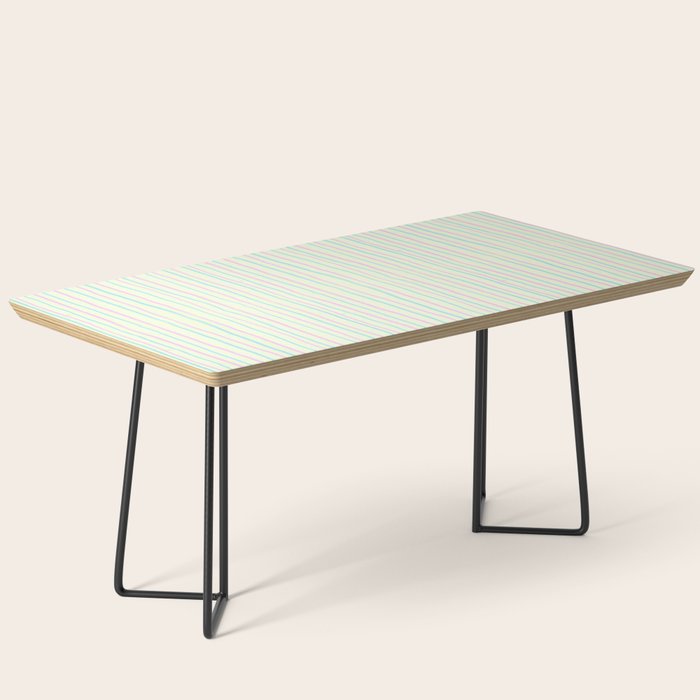 Cotton Candy Stripes Coffee Table Gallery Image 1