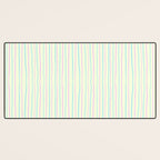 Cotton Candy Stripes Desk Mat Gallery Image 3