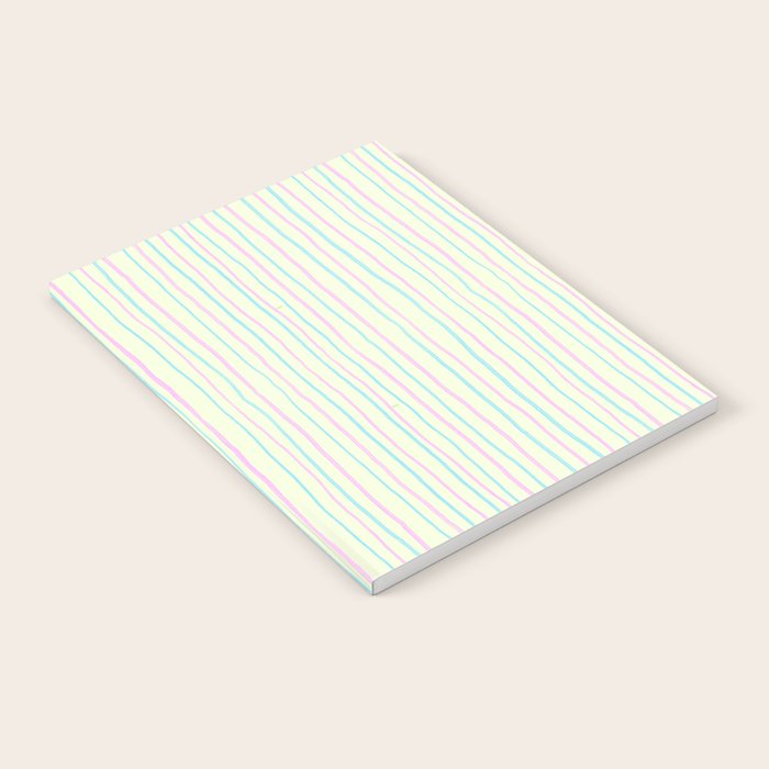 Cotton Candy Stripes Notebook Gallery Image 2