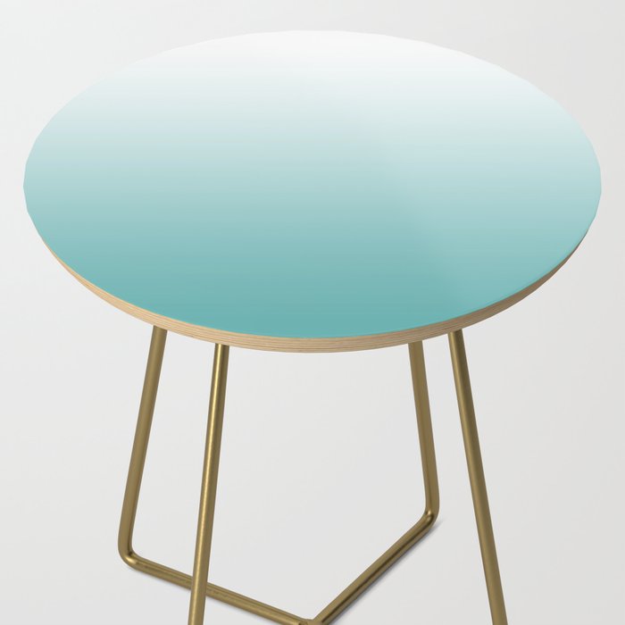 Light Teal Gradient Side Table Gallery Image 2