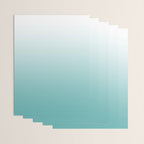 Light Teal Gradient Wrapping Paper Gallery Image 3