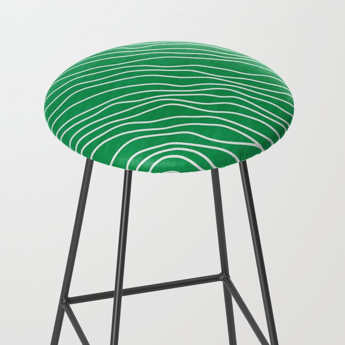 Strokes 04: Rain Forest Green Edition Stool Gallery Image 2