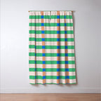 Paper Weaving Pattern #3 Window Curtain Gallery Image 3