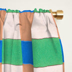 Paper Weaving Pattern #3 Window Curtain Gallery Image 2