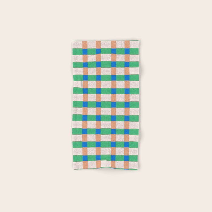 Paper Weaving Pattern #3 Bath Towel Gallery Image 1