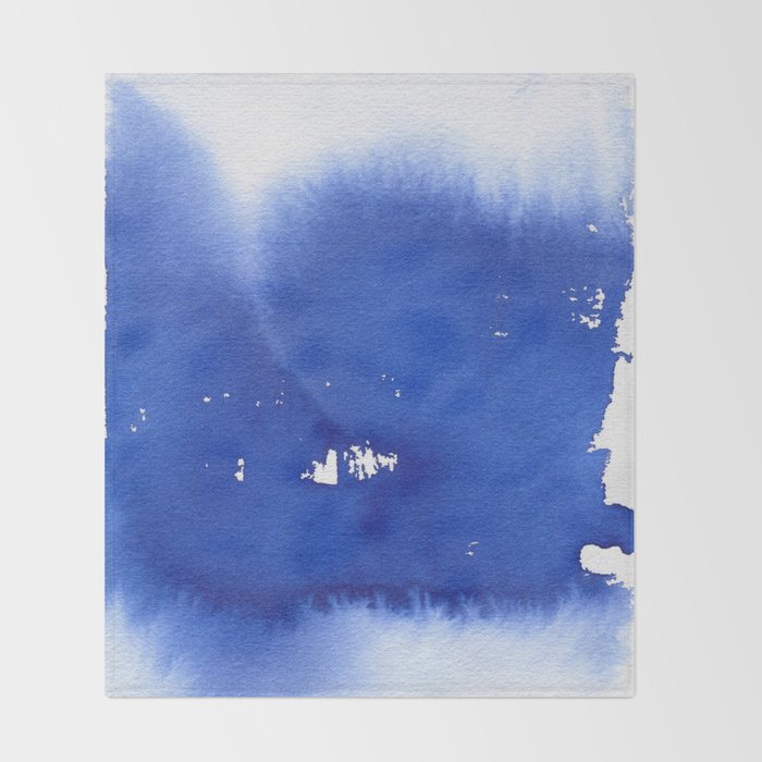 In Blue Horizon 27 Throw Blanket Gallery Image 2