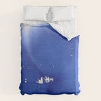 In Blue Horizon 27 Duvet Cover Gallery Image 6