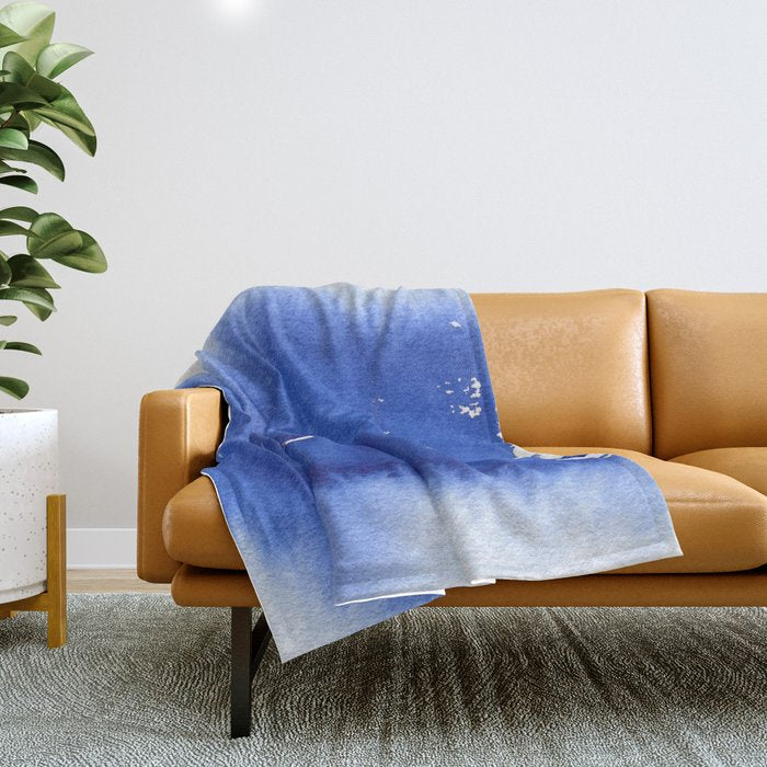 In Blue Horizon 27 Throw Blanket Gallery Image 1