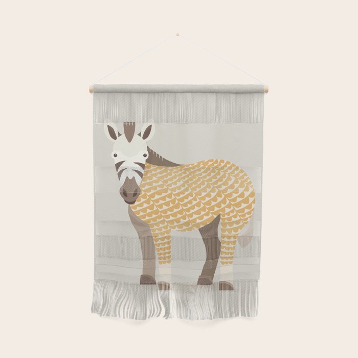 Whimsical Zebra Wall Hanging Gallery Image 1