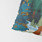 Winter Fox Vista Pillow Sham Gallery Image 4