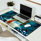 Winter Fox Vista Desk Mat Gallery Image 2