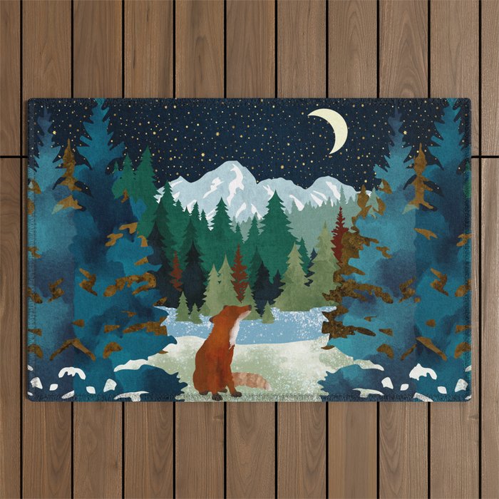 Winter Fox Vista Outdoor Rug Gallery Image 1