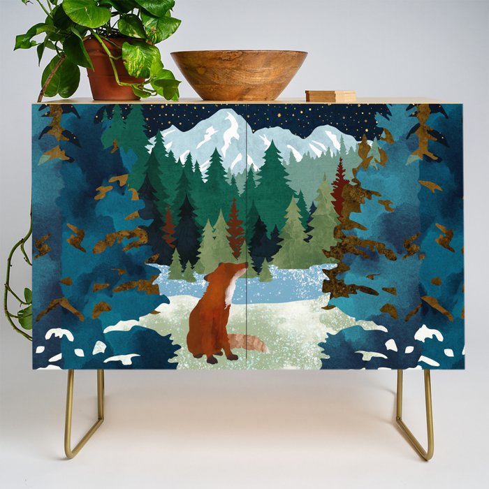 Winter Fox Vista Credenza Gallery Image 1