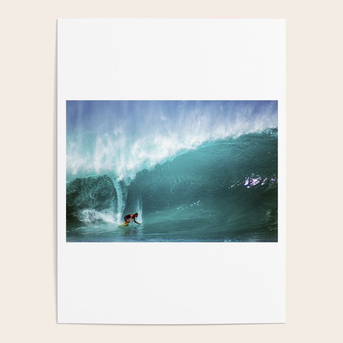 Gerry Lopez,  surfing on the North Shore Poster Gallery Image 4