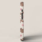 Flower field - mocha pink iPhone Case Gallery Image 2