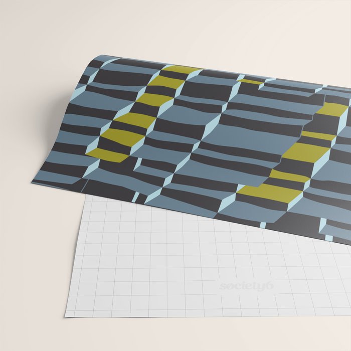 City life always up moonless night Wrapping Paper Gallery Image 2