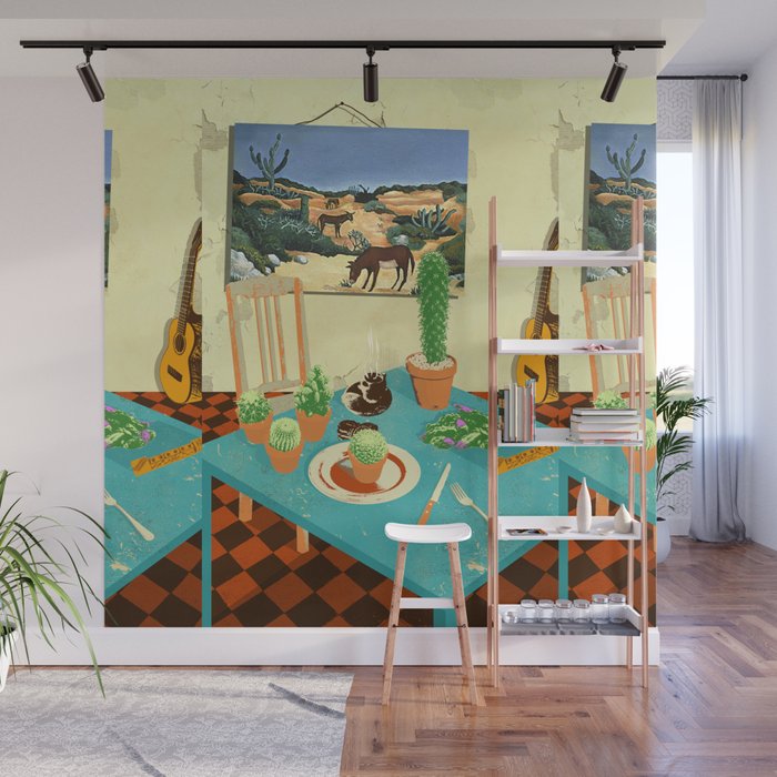 LA MESA DE CACTUS Wall Mural Gallery Image 1