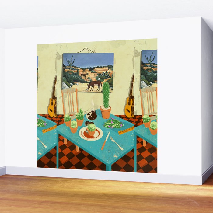 LA MESA DE CACTUS Wall Mural Gallery Image 2