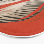 Striped Cat Pair Bath Mat Gallery Image 3
