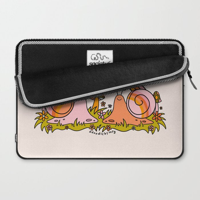 Gemini Snail Laptop Sleeve Gallery Image 2