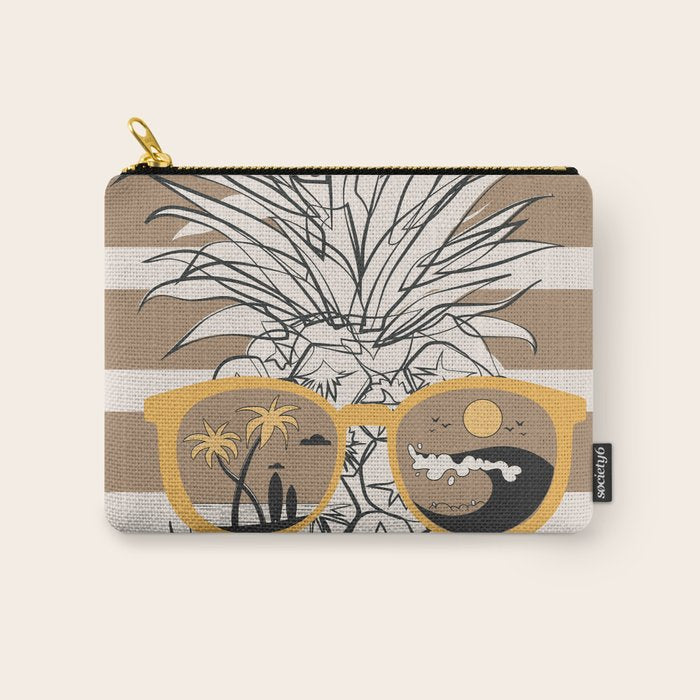 Pineapple Dreams 4 Carry All Pouch Gallery Image 1