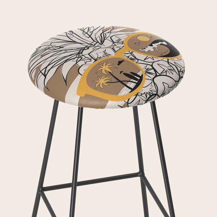 Pineapple Dreams 4 Stool Gallery Image 2