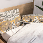 Pineapple Dreams 4 Pillow Sham Gallery Image 2