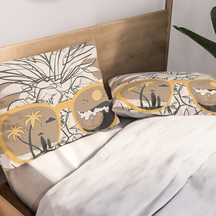 Pineapple Dreams 4 Pillow Sham Gallery Image 2