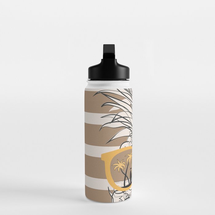 Pineapple Dreams 4 Water Bottle Gallery Image 3
