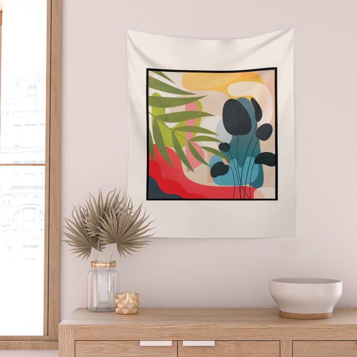 Sunrise Garden 4  Wall Tapestry Gallery Image 2