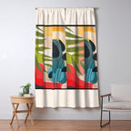 Sunrise Garden 4  Window Curtain Gallery Image 5