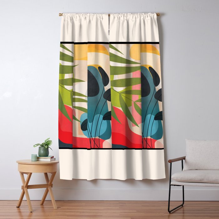 Sunrise Garden 4  Window Curtain Gallery Image 5