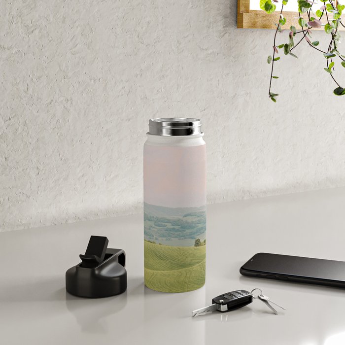San Quirico d'Orcia, Fine Art Travel Photography Print, Tuscany Italy Water Bottle Gallery Image 4