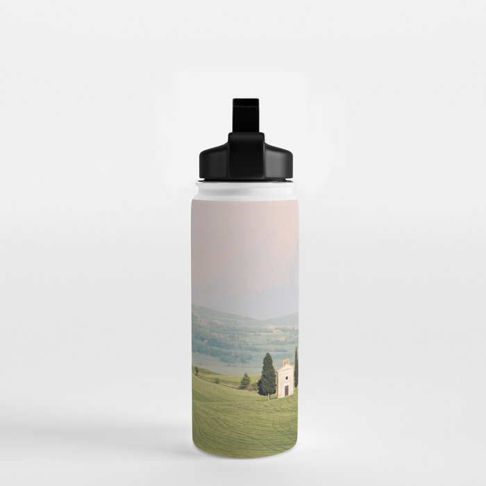 San Quirico d'Orcia, Fine Art Travel Photography Print, Tuscany Italy Water Bottle Gallery Image 2