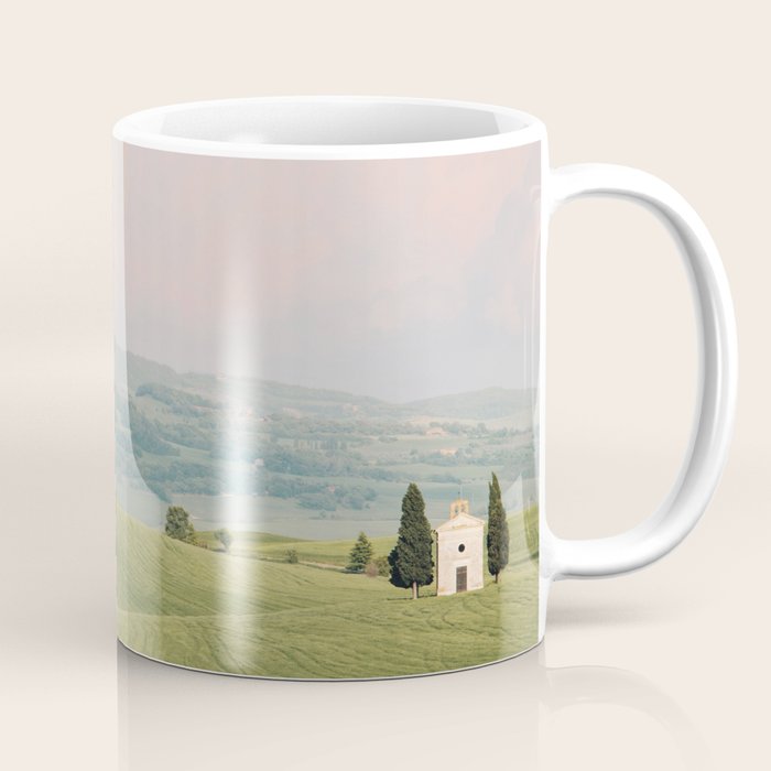 San Quirico d'Orcia, Fine Art Travel Photography Print, Tuscany Italy Coffee Mug Gallery Image 1