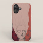 Three Heads iPhone Case Gallery Image 1